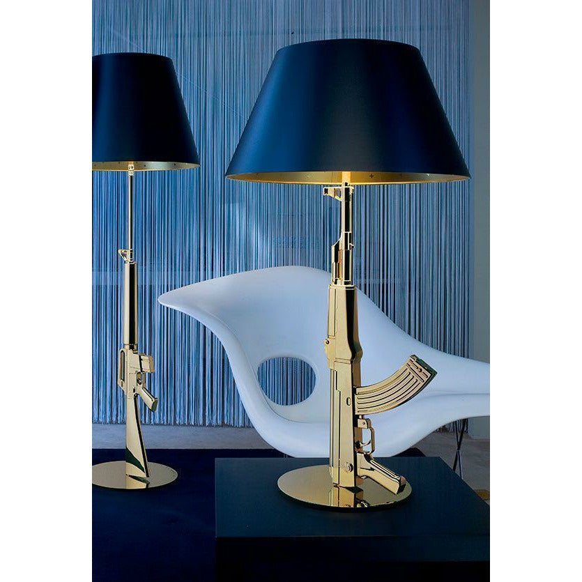 [product_category]-Flos Guns Table Lamp, Gold/Black-Flos-8059607002131-F2954000-FLO-3