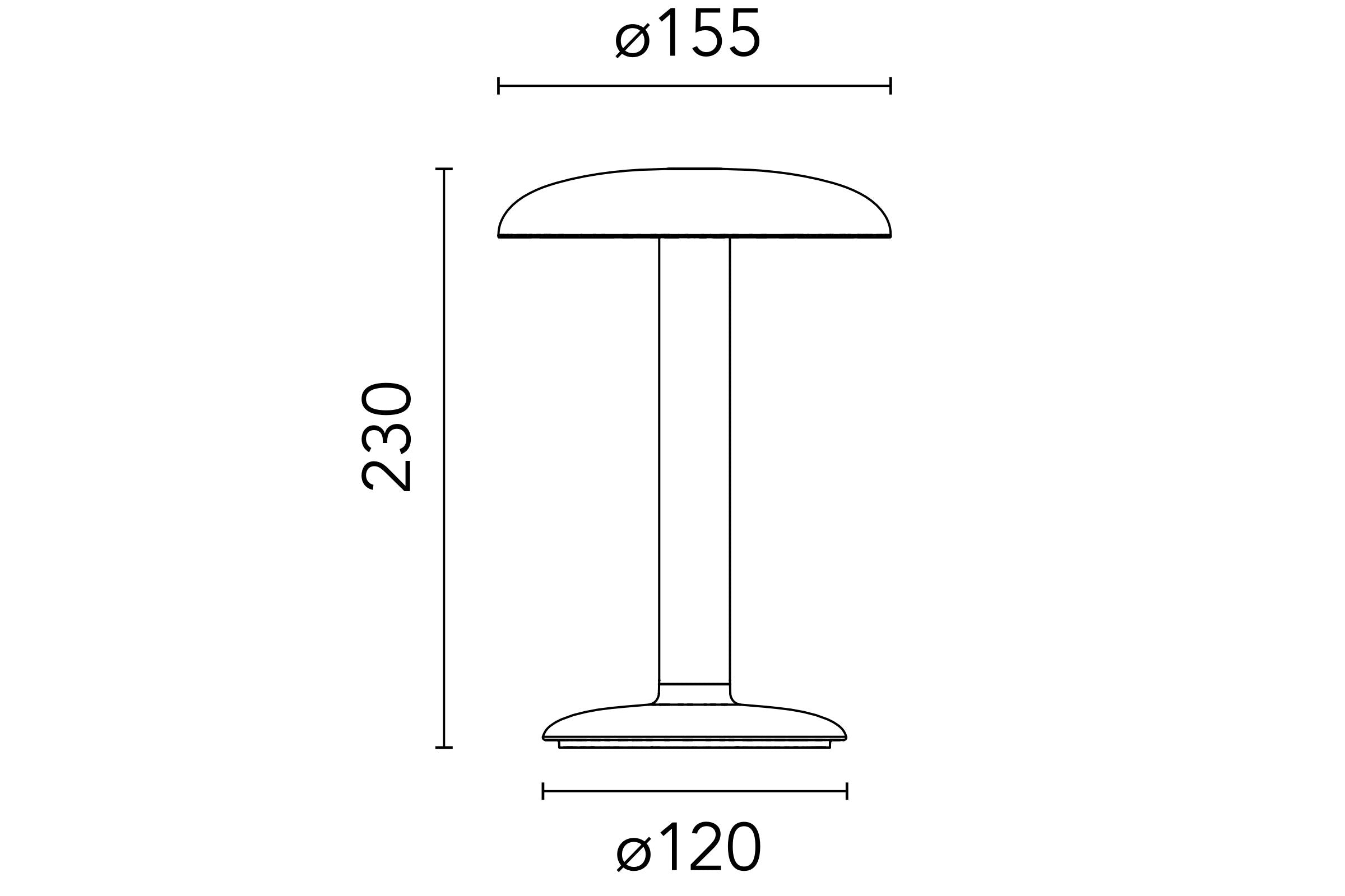 [product_category]-Flos Gustave Table Lamp 2700 K, Matt Anthracite-Flos-8424229002423-09.8405.DR-FLO-3