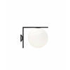 FLOS IC lys c/w2 væg/loft lampe sort