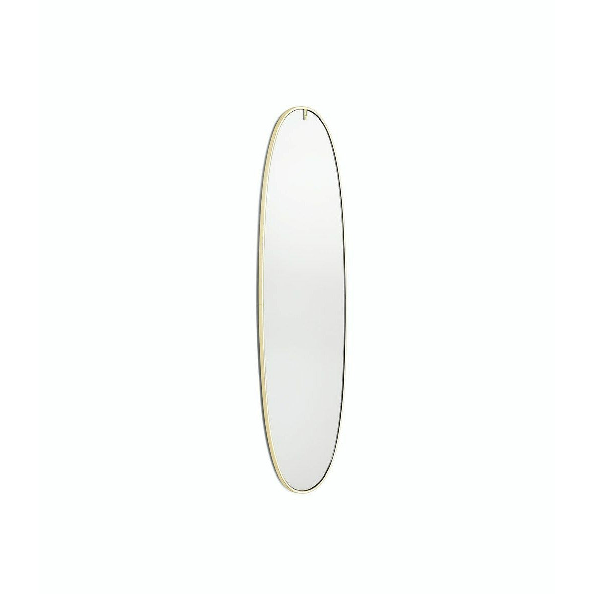 [product_category]-Flos La Plus Belle Mirror With Integrated Lighting, Brushed Gold-Flos-8059607005026-F3680044-FLO-1