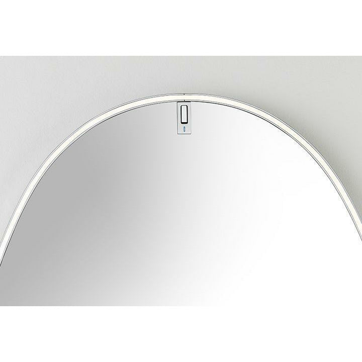 [product_category]-Flos La Plus Belle Mirror With Integrated Lighting, Brushed Gold-Flos-8059607005026-F3680044-FLO-6