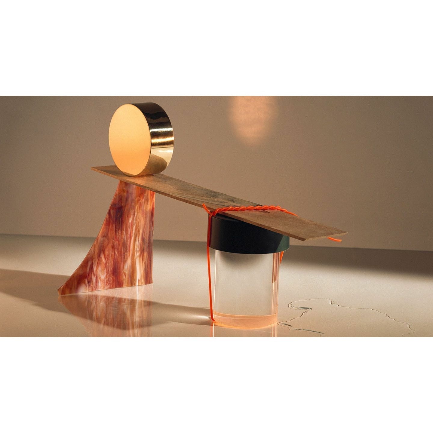[product_category]-Flos Last Order Clear Table Lamp, Brass-Flos-8059607030486-F3693059-FLO-2