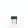 Flos Last Order Fluted Table Lamp, Green Matt