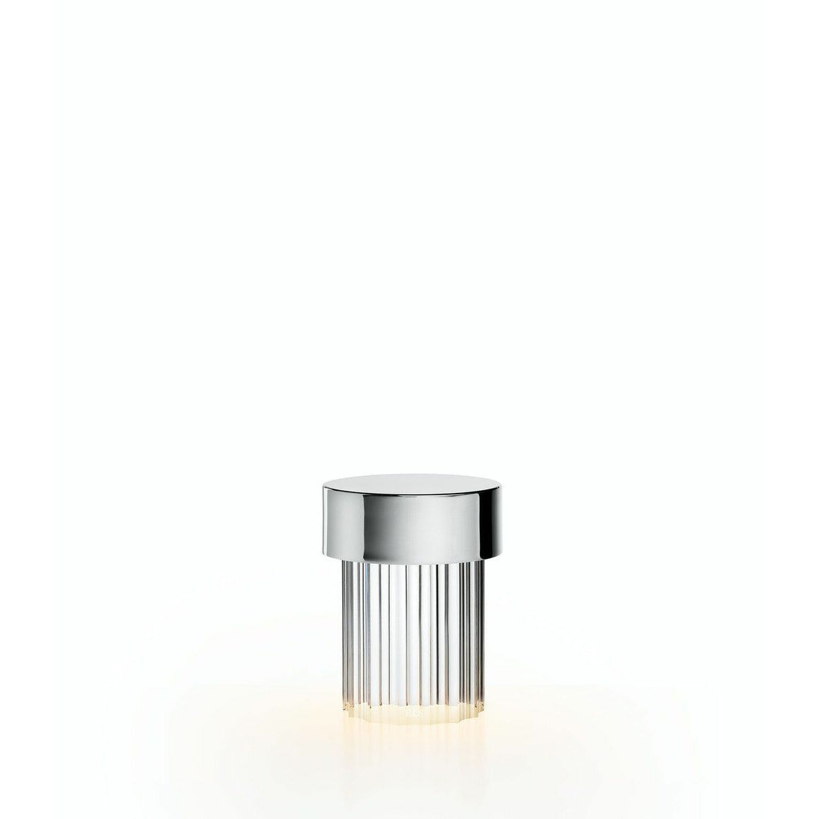 [product_category]-Flos Last Order Fluted Table Lamp, Steel-Flos-8059607030516-F3694056-FLO-1