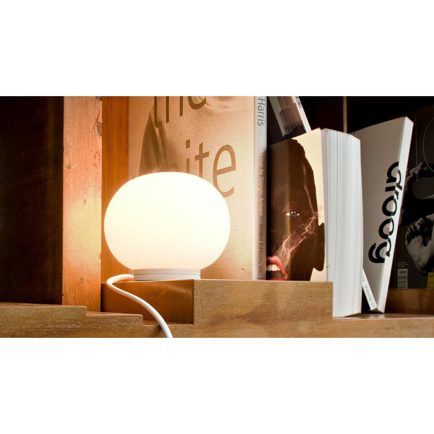 [product_category]-Flos Mini Glo Ball Table Lamp With Switch-Flos-8059607019993-F4191009-FLO-2
