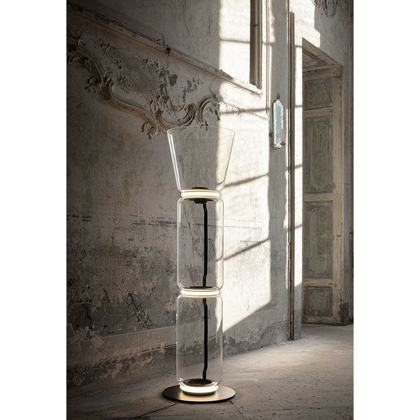 [product_category]-Flos Noctambule F3 High Cylinders Big Base Cone Stehleuchte-Flos-8059607000601-F0267000-FLO-3