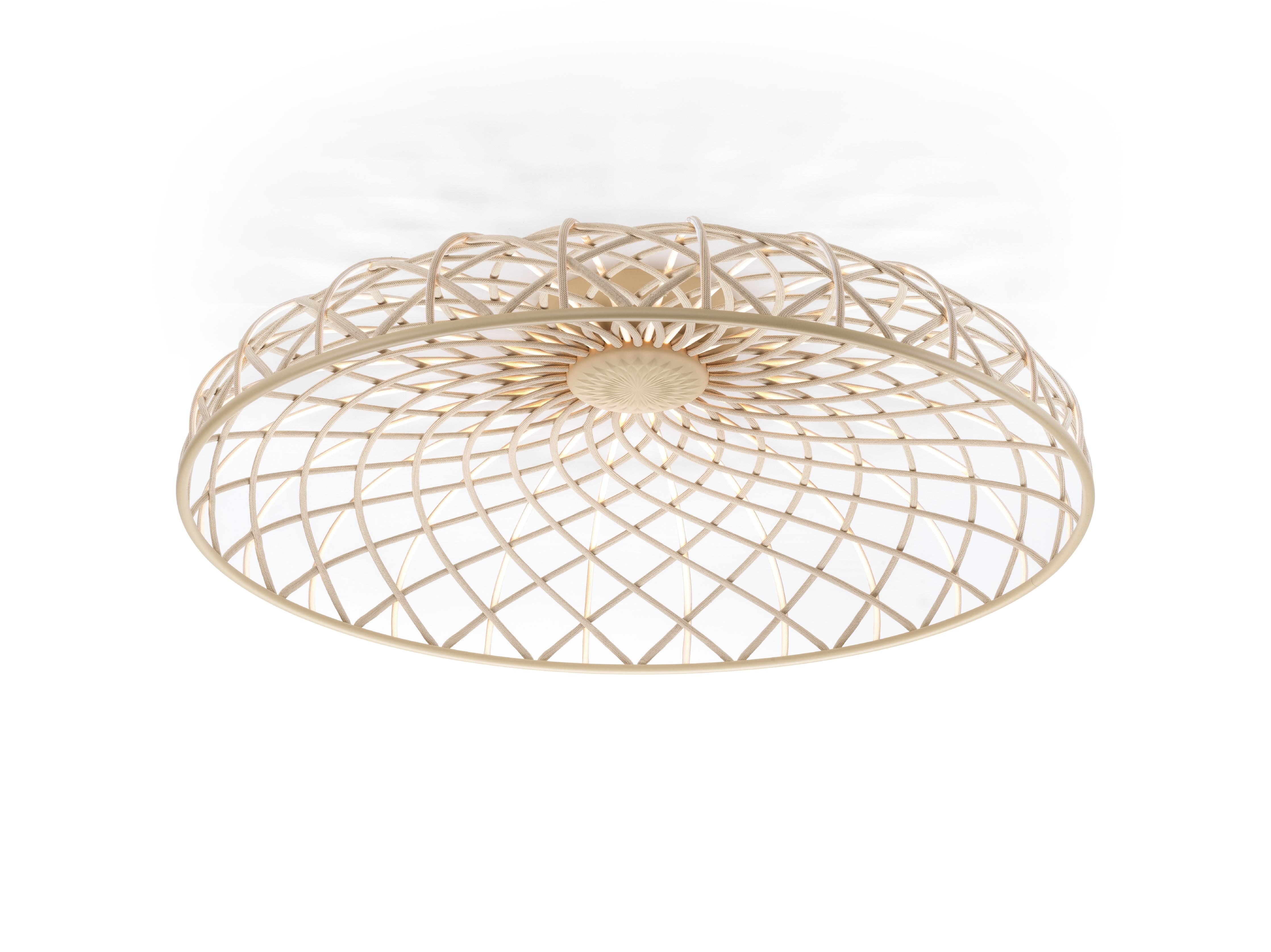 [product_category]-Flos Skynest Ceiling Lamp, Almond-Flos-8059607058008-F6393017-FLO-1