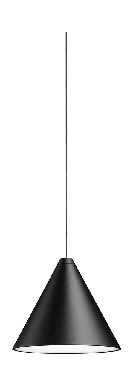 [product_category]-Flos String Light Cone Pot Pendulum Dimmable 22 M, Black-Flos-8059607041567-F6497030-FLO-1