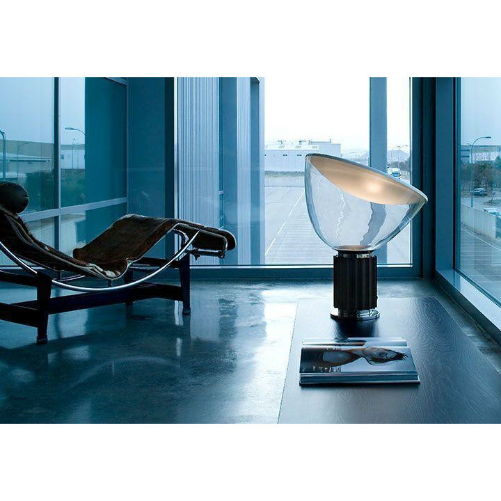 [product_category]-Flos Taccia Table Lamp Glass Shade, Black-Flos-8059607006689-F6602030-FLO-4