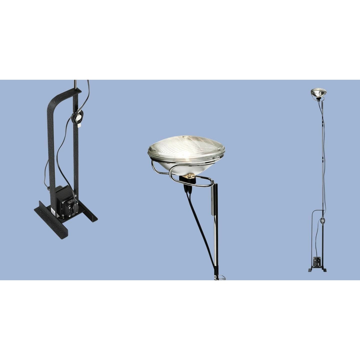 [product_category]-Flos Toio Special Edition Floor Lamp, Black Matt-Flos-8059607007235-F7610030-FLO-2