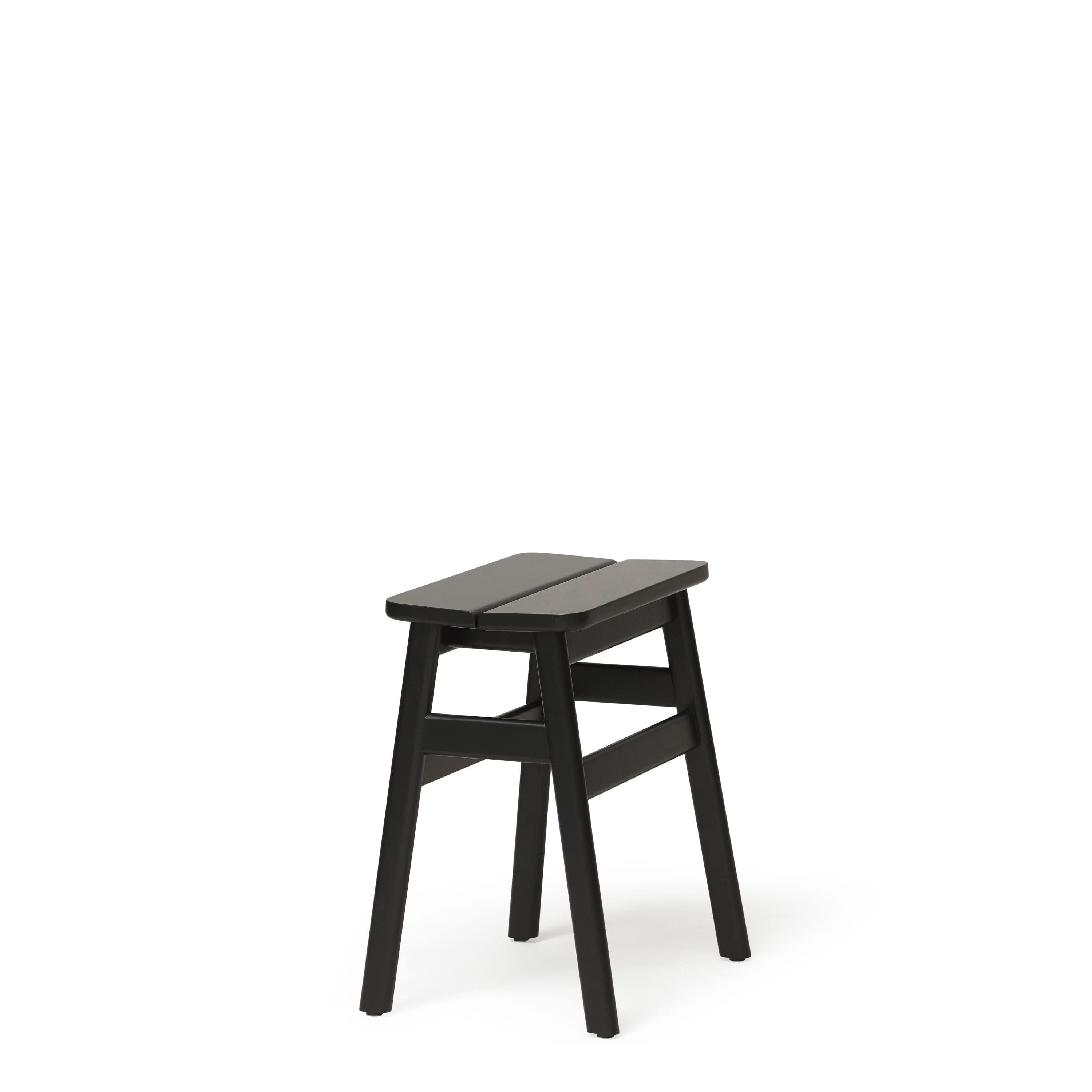 [product_category]-Form & Refine Angle Standard Stool 45 Cm. Black Stained Beech-Form&Refine-5714942051017-5101-FOR-2