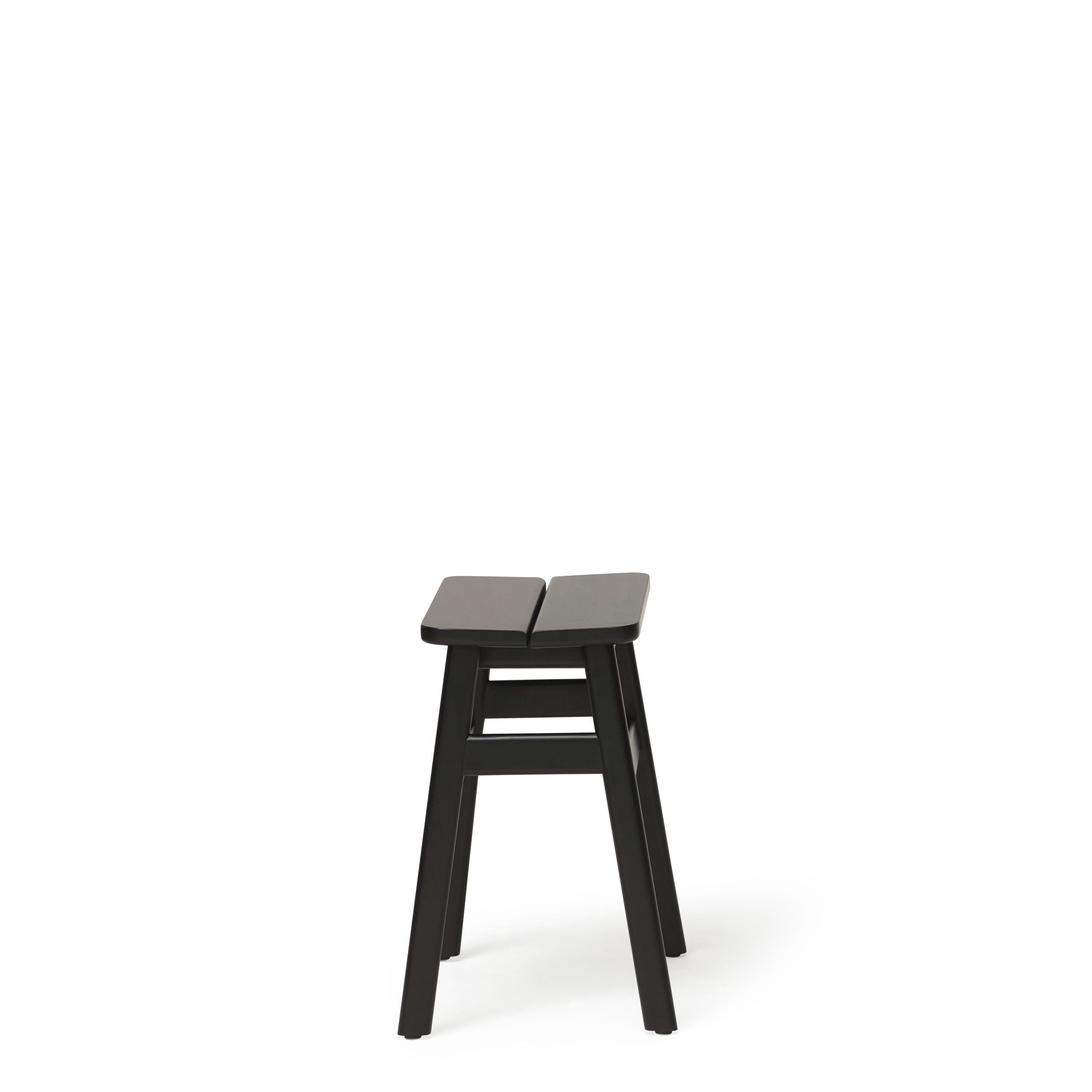 [product_category]-Form & Refine Angle Standard Stool 45 Cm. Black Stained Beech-Form&Refine-5714942051017-5101-FOR-4