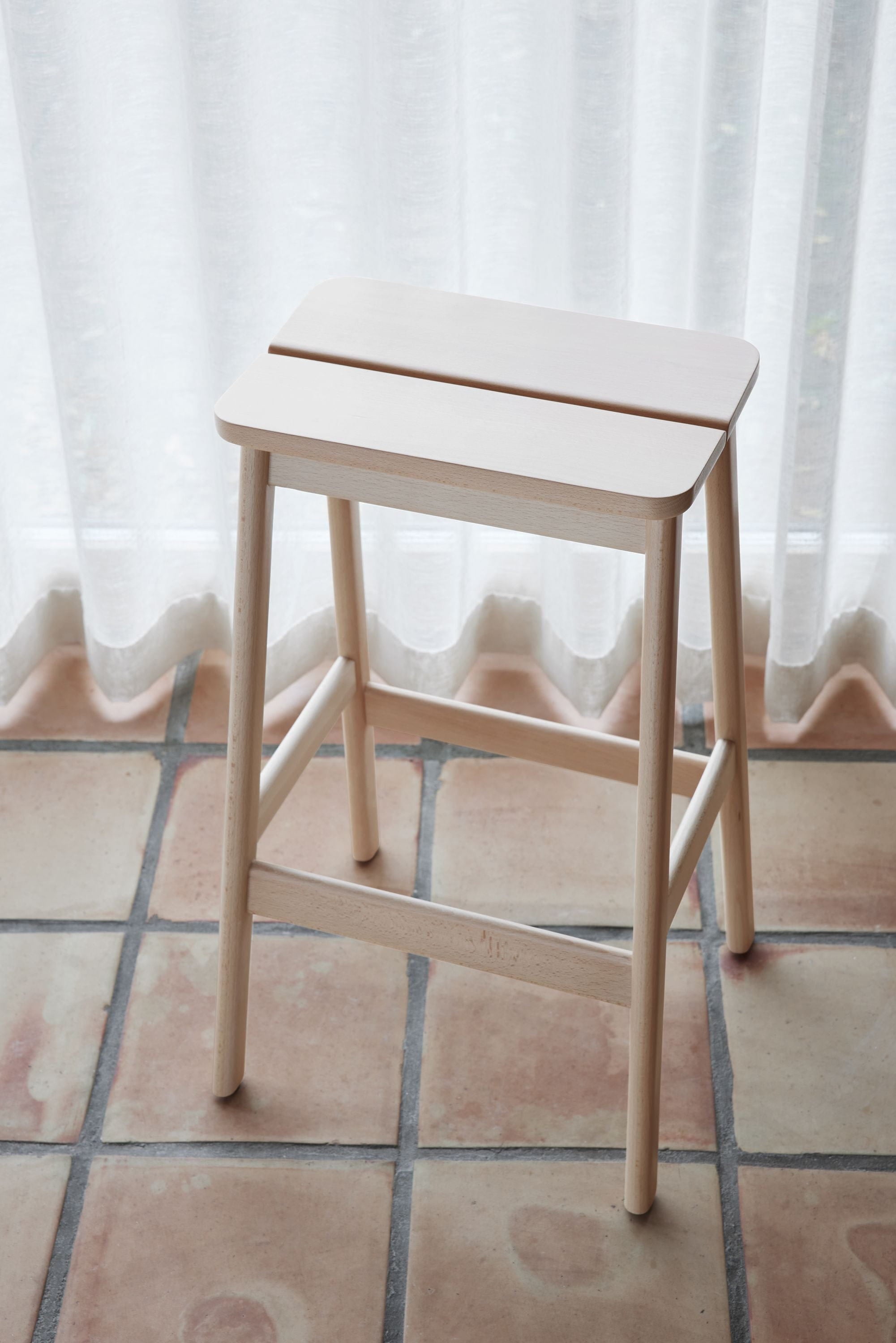 [product_category]-Form & Refine Angle Standard Stool 45 Cm. Black Stained Beech-Form&Refine-5714942051017-5101-FOR-7