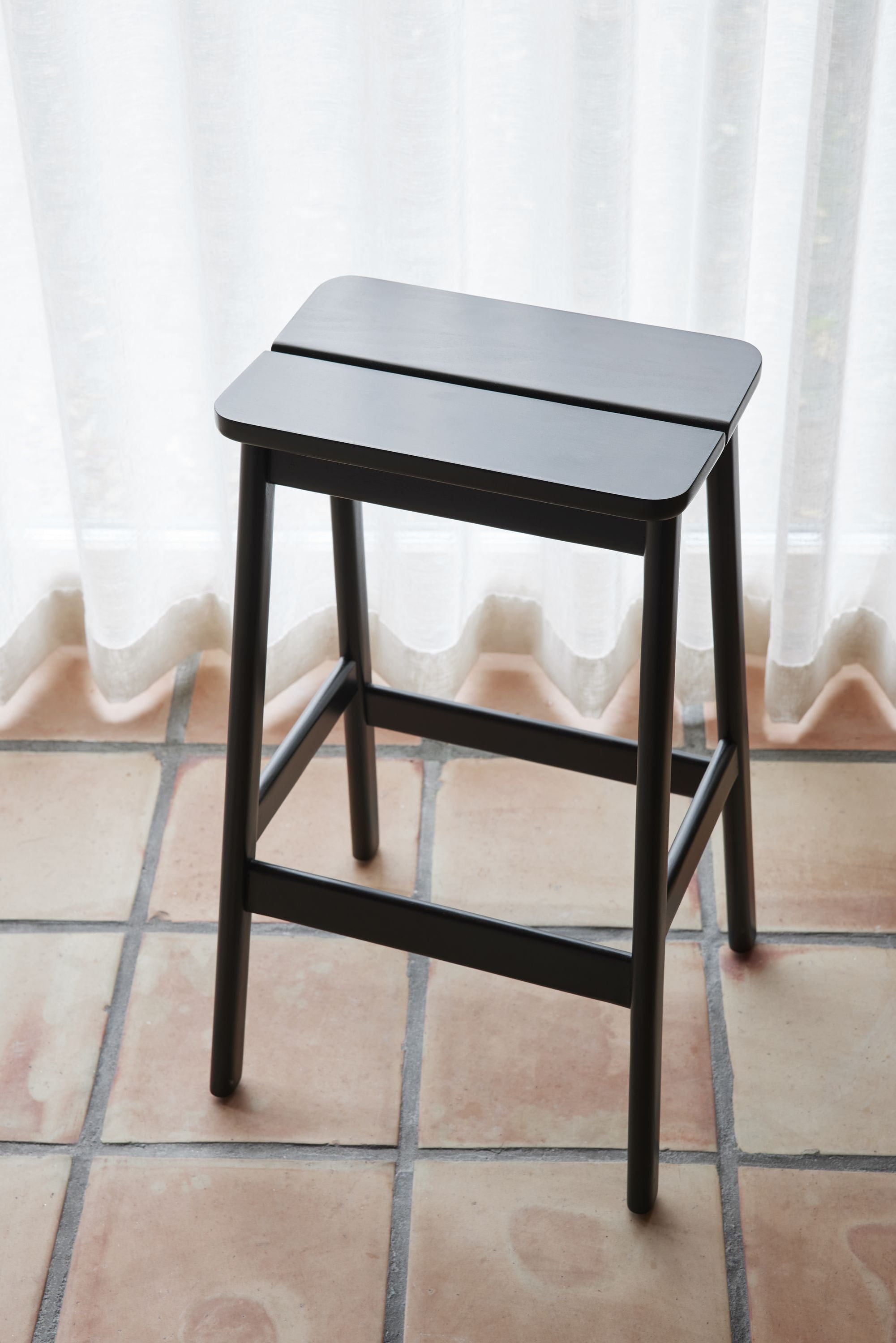 [product_category]-Form & Refine Angle Standard Stool 45 Cm. Black Stained Beech-Form&Refine-5714942051017-5101-FOR-9