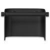 Form & Refine Arc Toilet Roll Holder. Black Steel