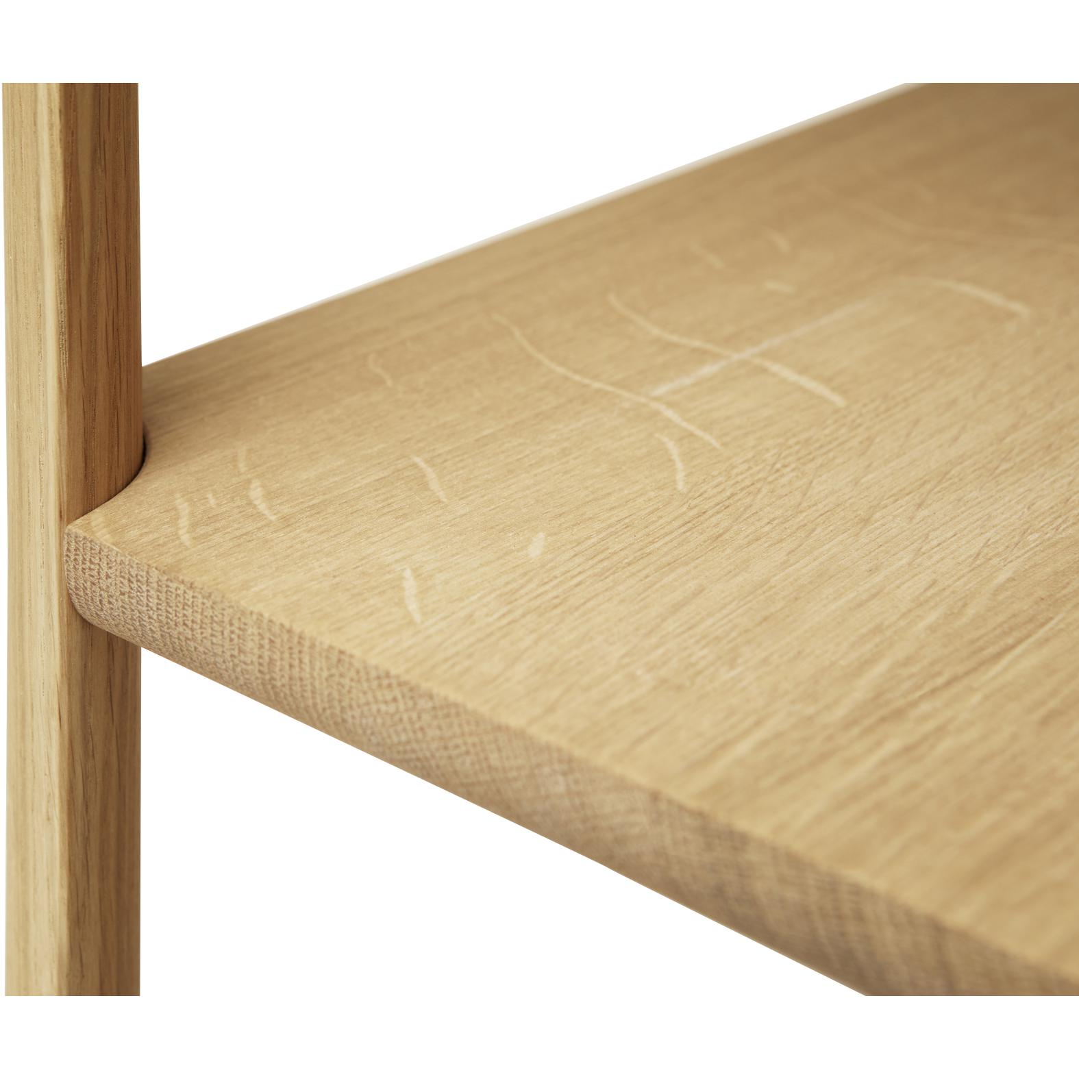 [product_category]-Form & Refine Leaf Shelf 1x2. White Oil Oak-Form&Refine-5714942012414-1241-FOR-7