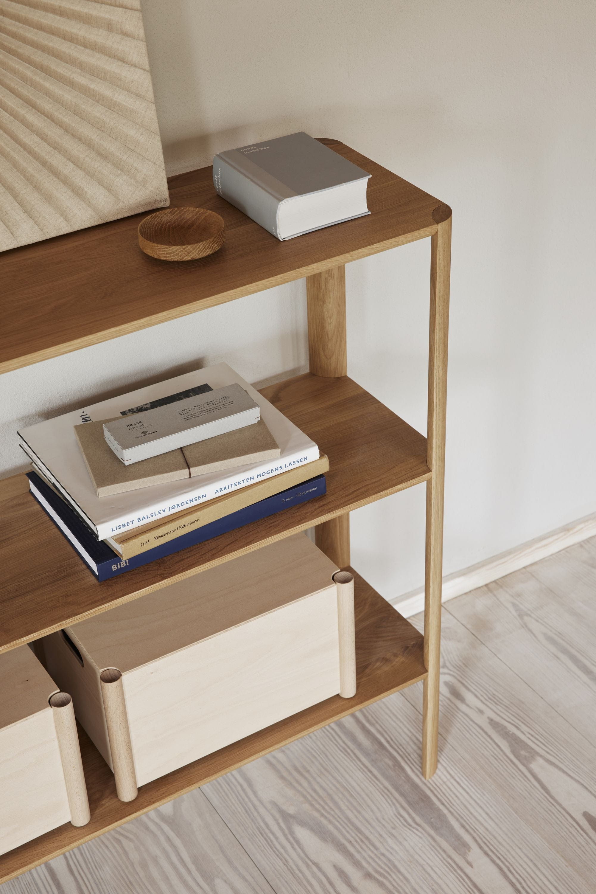 [product_category]-Form & Refine Pillar Storage Box Medium. Warm Grey-Form&Refine-5714942040110-4011-FOR-10