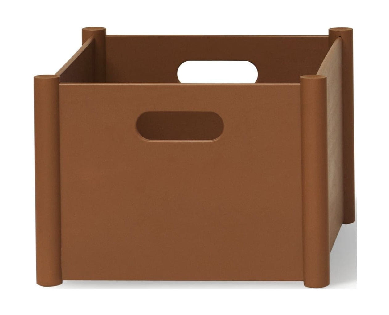 [product_category]-Form & Refine Pillar Storage Box Medium. Warm Grey-Form&Refine-5714942040110-4011-FOR-1