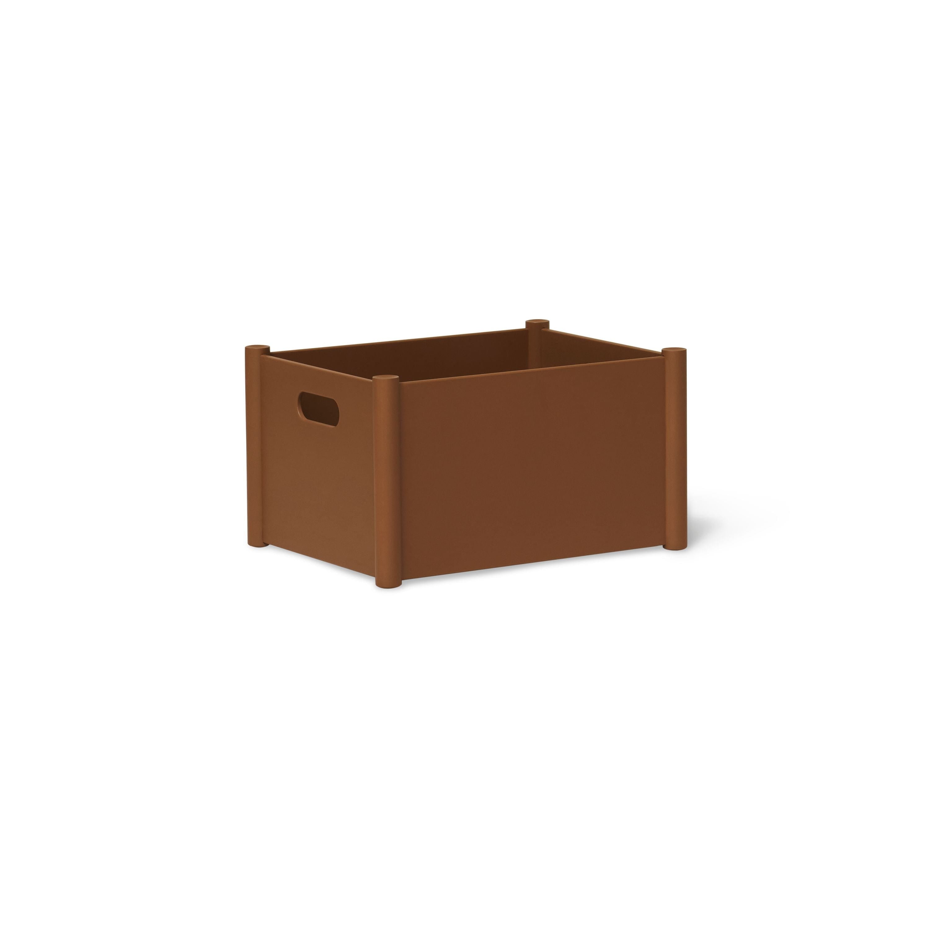 [product_category]-Form & Refine Pillar Storage Box Medium. Warm Grey-Form&Refine-5714942040110-4011-FOR-2