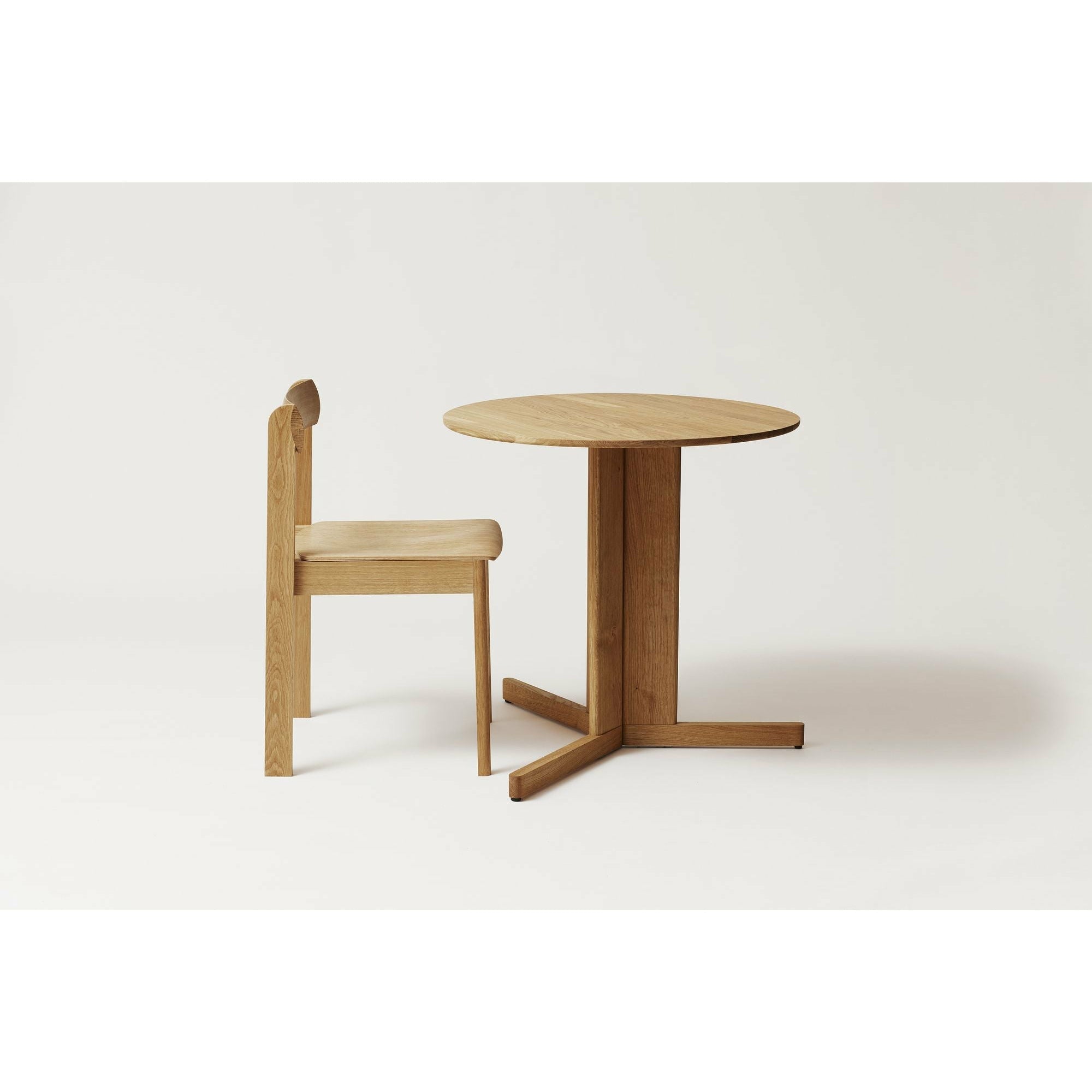 [product_category]-Form & Refine Trefoil Table ø75 Cm. Oak-Form&Refine-5714942012506-1250-FOR-8