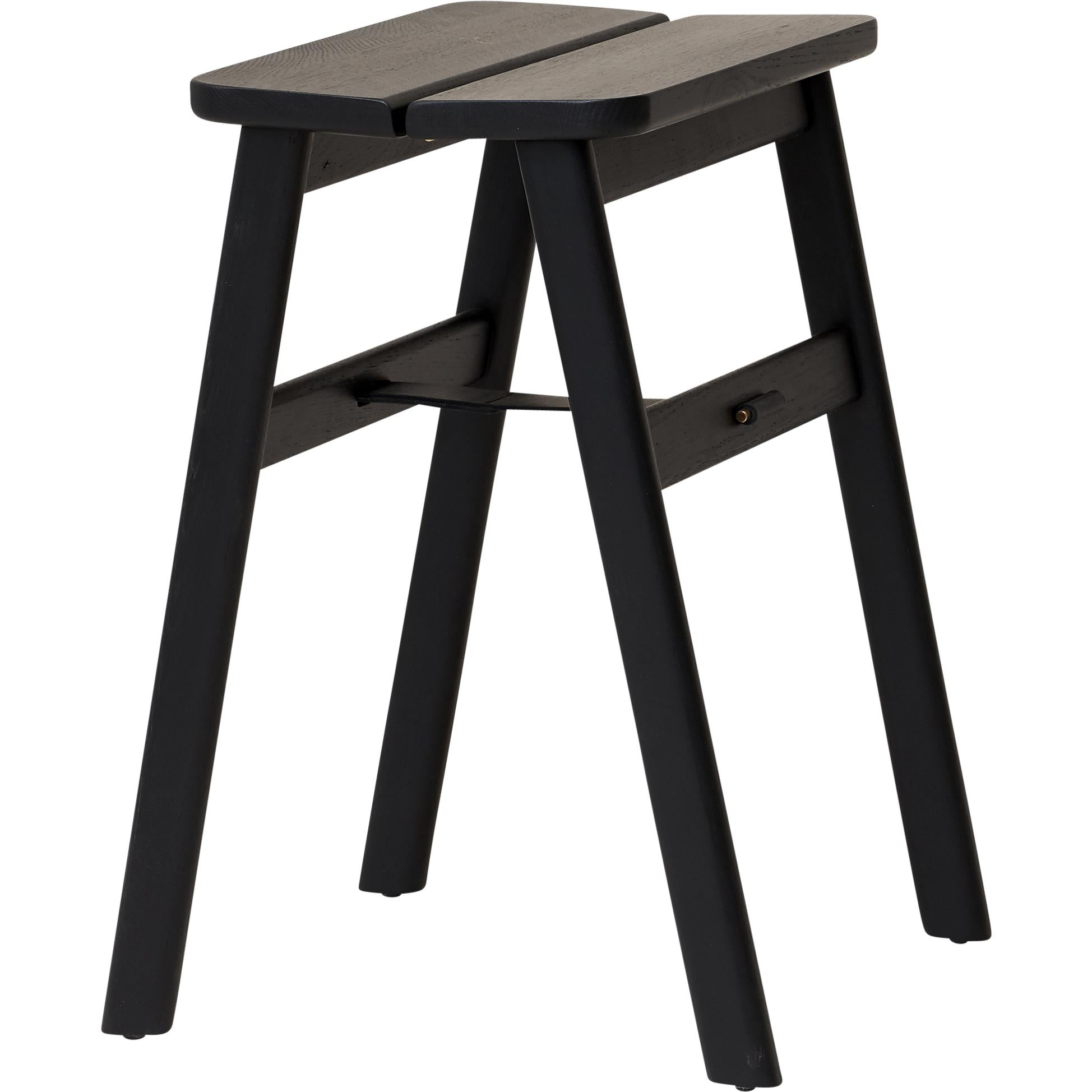 [product_category]-Form&Refine Angle Flathocker, Schwarz Gebeizte Eiche-Form&Refine-2151-FOR-1