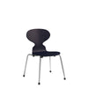 Fritz Hansen 3101 Children's Ant™ Chair, Colored Veneer Ash/Midnight Blue