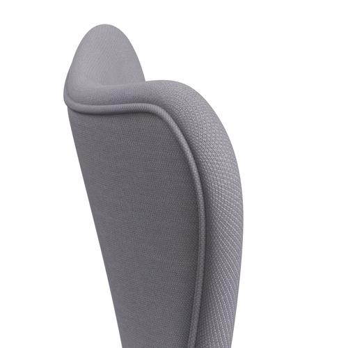 [product_category]-Fritz Hansen 3107 Chair Full Upholstery, Black/Steelcut Siber Grey Light-Fritz Hansen-3107FU-STI135-DRBL-FRI-5