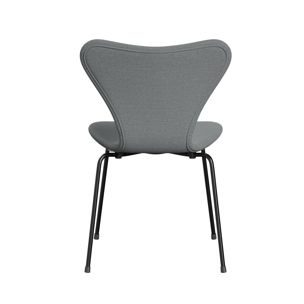 [product_category]-Fritz Hansen 3107 Chair Full Upholstery, Black/Steelcut Trio Grey-Fritz Hansen-3107FU-STR133-DRBL-FRI-4