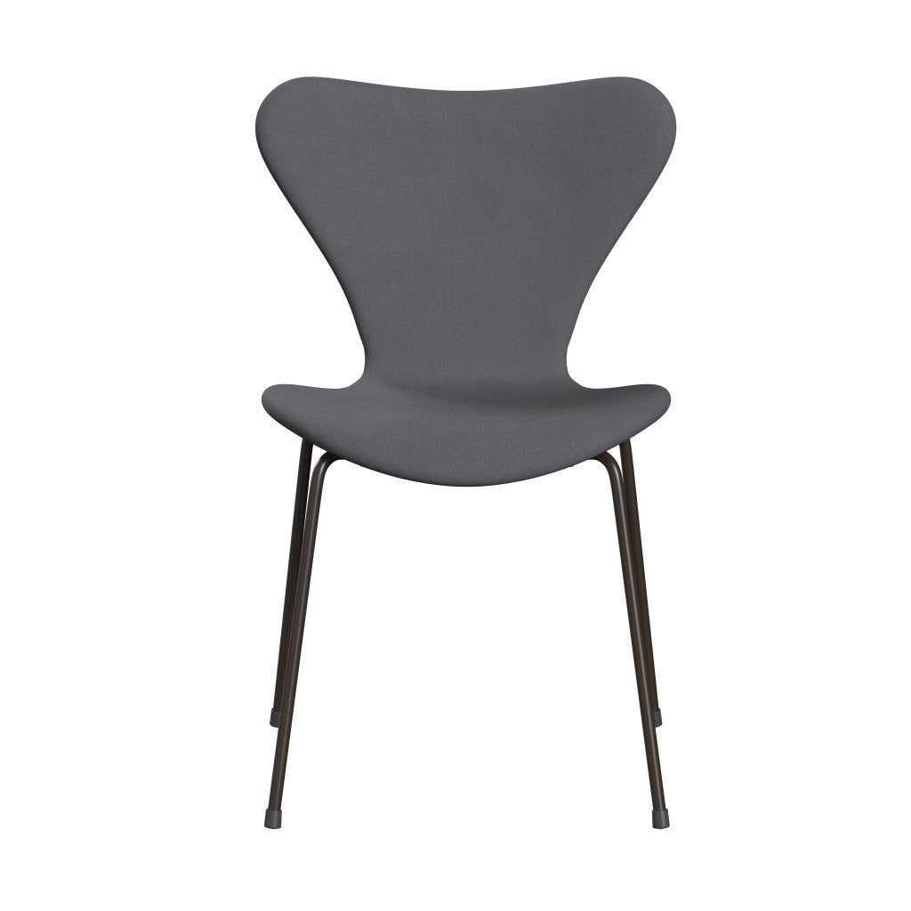 [product_category]-Fritz Hansen 3107 Chair Full Upholstery, Brown Bronze/Comfort Grey (C01012)-Fritz Hansen-3107FU-C01012-DBPC-FRI-1