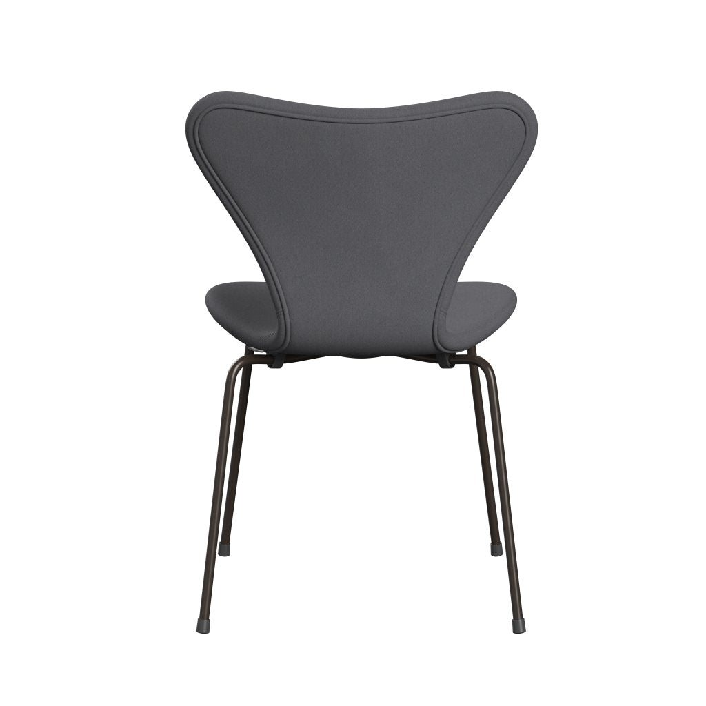 [product_category]-Fritz Hansen 3107 Chair Full Upholstery, Brown Bronze/Comfort Grey (C01012)-Fritz Hansen-3107FU-C01012-DBPC-FRI-4