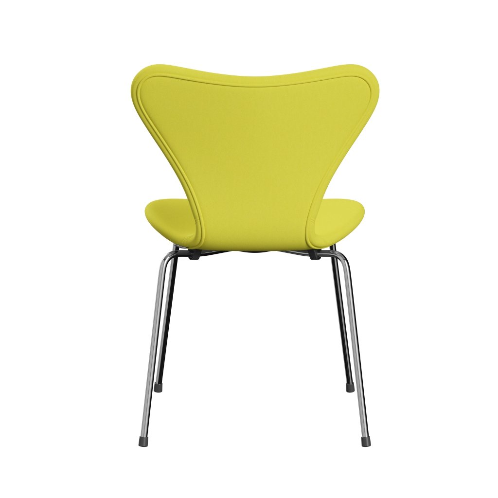 [product_category]-Fritz Hansen 3107 Chair Full Upholstery, Chrome/Comfort Light Yellow-Fritz Hansen-3107FU-C62005-CST-FRI-4
