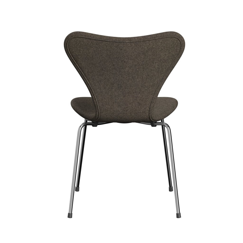 [product_category]-Fritz Hansen 3107 Chair Full Upholstery, Chrome/Divina Md Mole-Fritz Hansen-3107FU-DMD343-CST-FRI-4