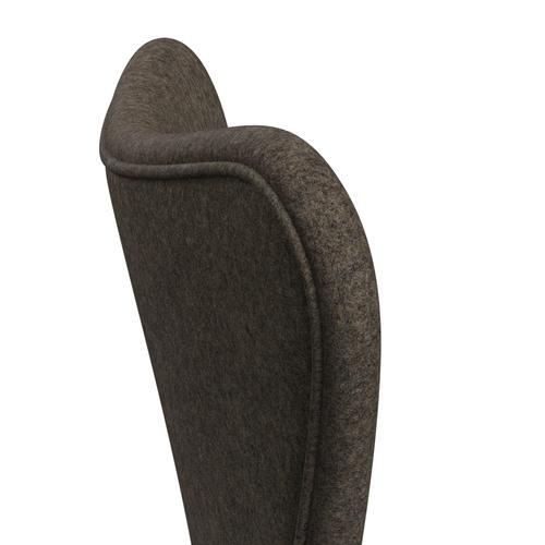 [product_category]-Fritz Hansen 3107 Chair Full Upholstery, Chrome/Divina Md Mole-Fritz Hansen-3107FU-DMD343-CST-FRI-5