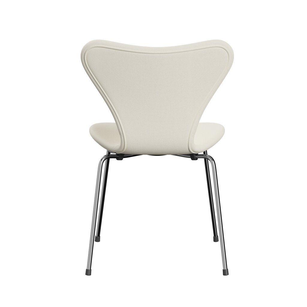 [product_category]-Fritz Hansen 3107 Chair Full Upholstery, Chrome/Sunniva 2 Crème-Fritz Hansen-3107FU-SV113-CST-FRI-4