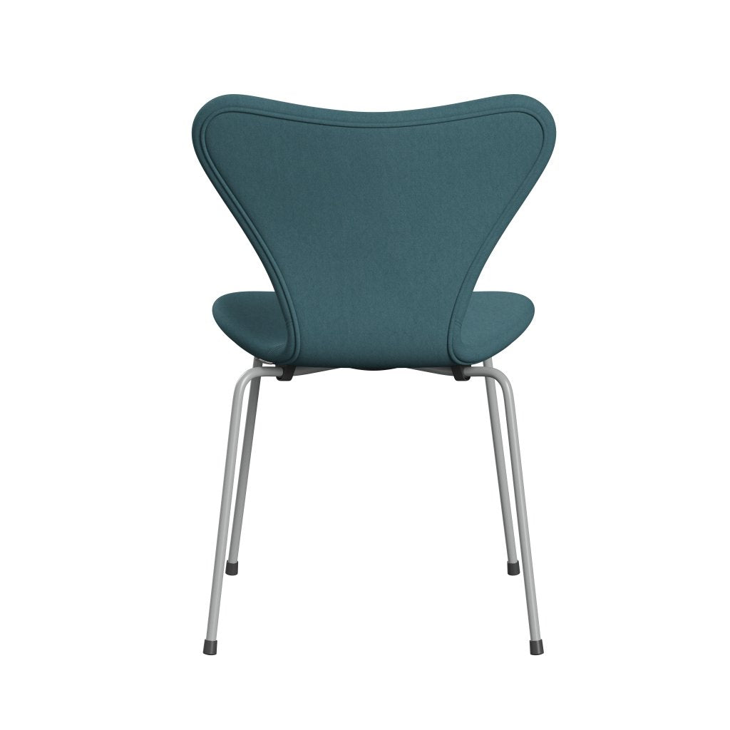 [product_category]-Fritz Hansen 3107 Chair Full Upholstery, Nine Grey/Comfort Light Grey/Blue-Fritz Hansen-3107FU-C00034-DRNIGR-FRI-4