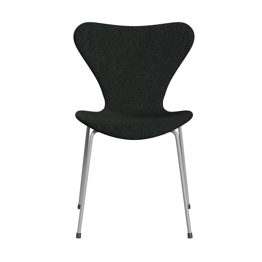 [product_category]-Fritz Hansen 3107 Chair Full Upholstery, Nine Grey/Divina Melange Salt & Pepper-Fritz Hansen-3107FU-DIM180-DRNIGR-FRI-1