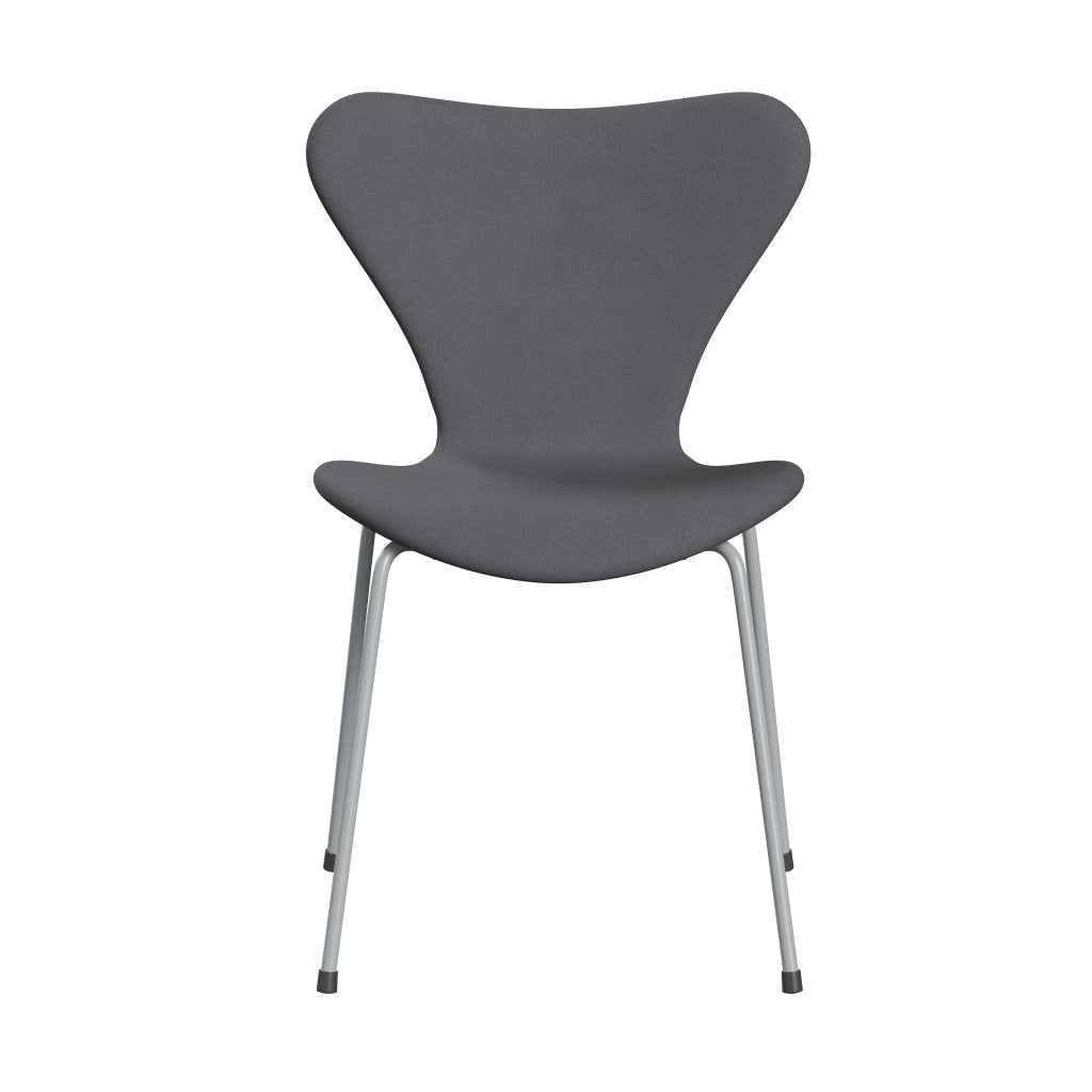 [product_category]-Fritz Hansen 3107 Chair Full Upholstery, Silver Grey/Comfort Grey (C01012)-Fritz Hansen-3107FU-C01012-SIGREY-FRI-1