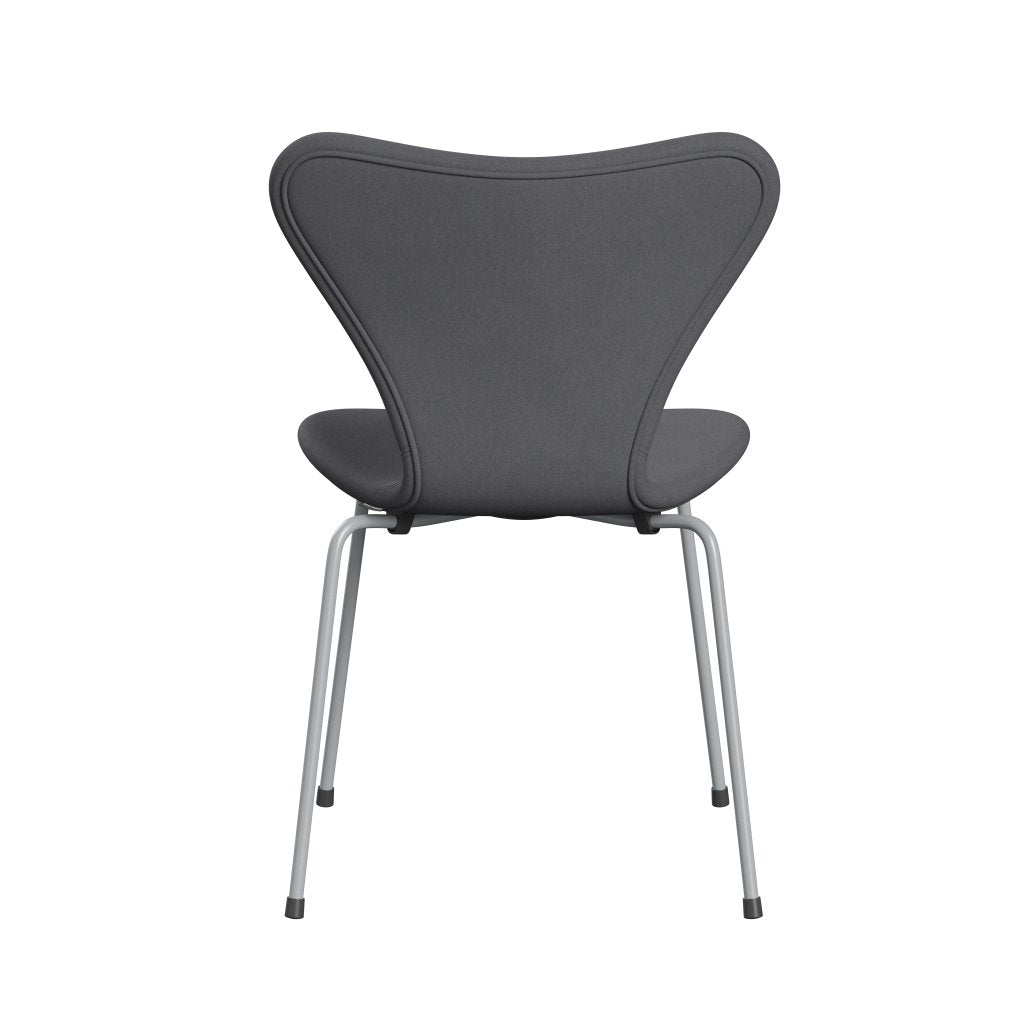 [product_category]-Fritz Hansen 3107 Chair Full Upholstery, Silver Grey/Comfort Grey (C01012)-Fritz Hansen-3107FU-C01012-SIGREY-FRI-4