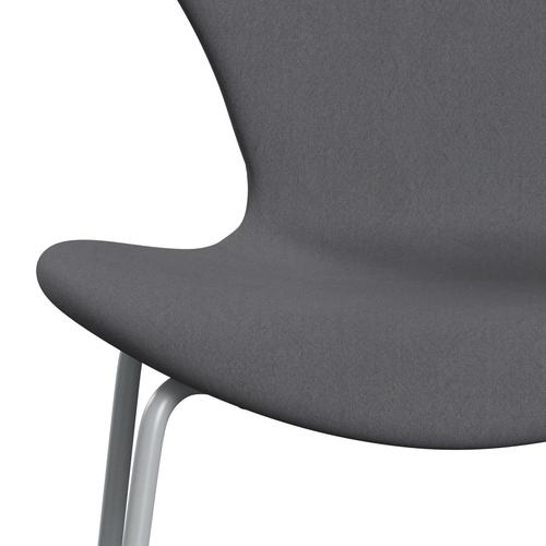 [product_category]-Fritz Hansen 3107 Chair Full Upholstery, Silver Grey/Comfort Grey (C01012)-Fritz Hansen-3107FU-C01012-SIGREY-FRI-6
