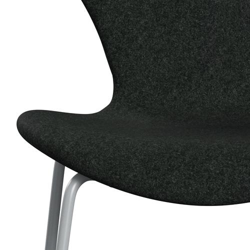 [product_category]-Fritz Hansen 3107 Chair Full Upholstery, Silver Grey/Divina Melange Salt & Pepper-Fritz Hansen-3107FU-DIM180-SIGREY-FRI-6