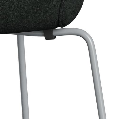 [product_category]-Fritz Hansen 3107 Chair Full Upholstery, Silver Grey/Divina Melange Salt & Pepper-Fritz Hansen-3107FU-DIM180-SIGREY-FRI-7