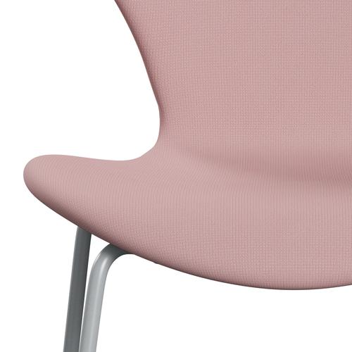 [product_category]-Fritz Hansen 3107 Chair Full Upholstery, Silver Grey/Fame Warm Purple-Fritz Hansen-3107FU-F64169-SIGREY-FRI-6