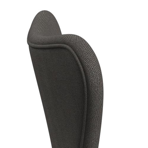 [product_category]-Fritz Hansen 3107 Chair Full Upholstery, Silver Grey/Hallingdal Grey Dark-Fritz Hansen-3107FU-HAL143-SIGREY-FRI-5