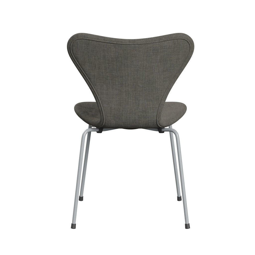 [product_category]-Fritz Hansen 3107 Chair Full Upholstery, Silver Grey/Remix Concrete-Fritz Hansen-3107FU-REM133-SIGREY-FRI-4