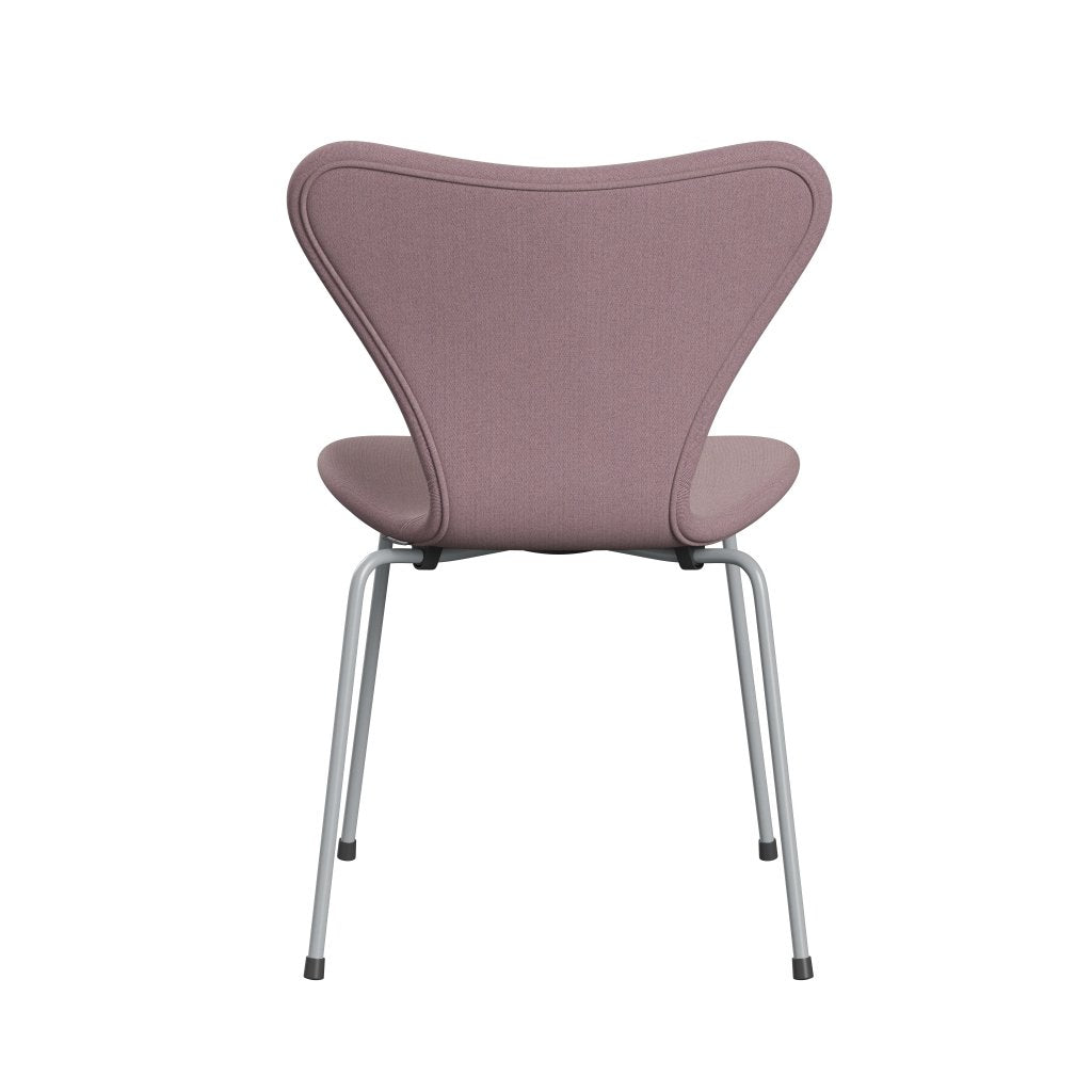 [product_category]-Fritz Hansen 3107 Chair Full Upholstery, Silver Grey/Remix Pale Aubergine-Fritz Hansen-3107FU-REM682-SIGREY-FRI-4