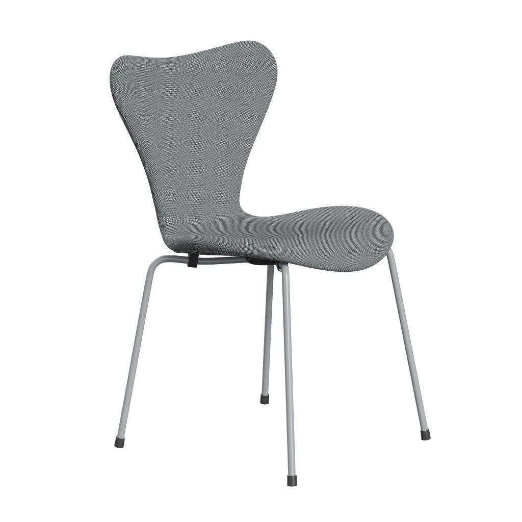 [product_category]-Fritz Hansen 3107 Chair Full Upholstery, Silver Grey/Steelcut Trio Grey-Fritz Hansen-3107FU-STR133-SIGREY-FRI-2