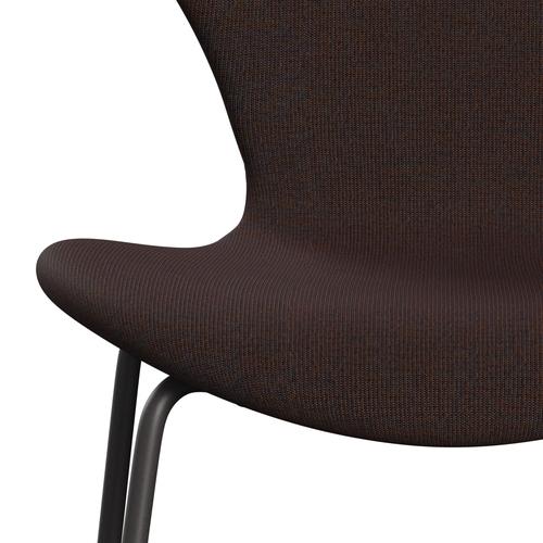 [product_category]-Fritz Hansen 3107 Chair Full Upholstery, Warm Graphite/Canvas Grey Ocean-Fritz Hansen-3107FU-CA0764-WARGRA-FRI-6