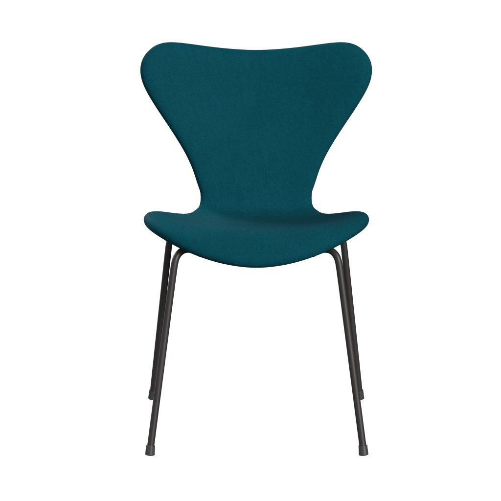 [product_category]-Fritz Hansen 3107 Chair Full Upholstery, Warm Graphite/Comfort Green/Blue-Fritz Hansen-3107FU-C08422-WARGRA-FRI-1