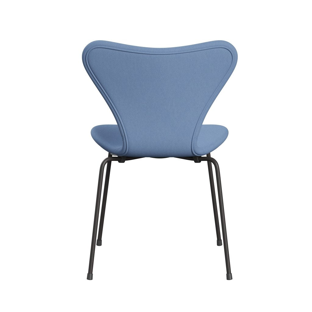 [product_category]-Fritz Hansen 3107 Chair Full Upholstery, Warm Graphite/Comfort White/Blue-Fritz Hansen-3107FU-C66002-WARGRA-FRI-4