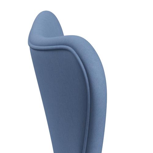 [product_category]-Fritz Hansen 3107 Chair Full Upholstery, Warm Graphite/Comfort White/Blue-Fritz Hansen-3107FU-C66002-WARGRA-FRI-5